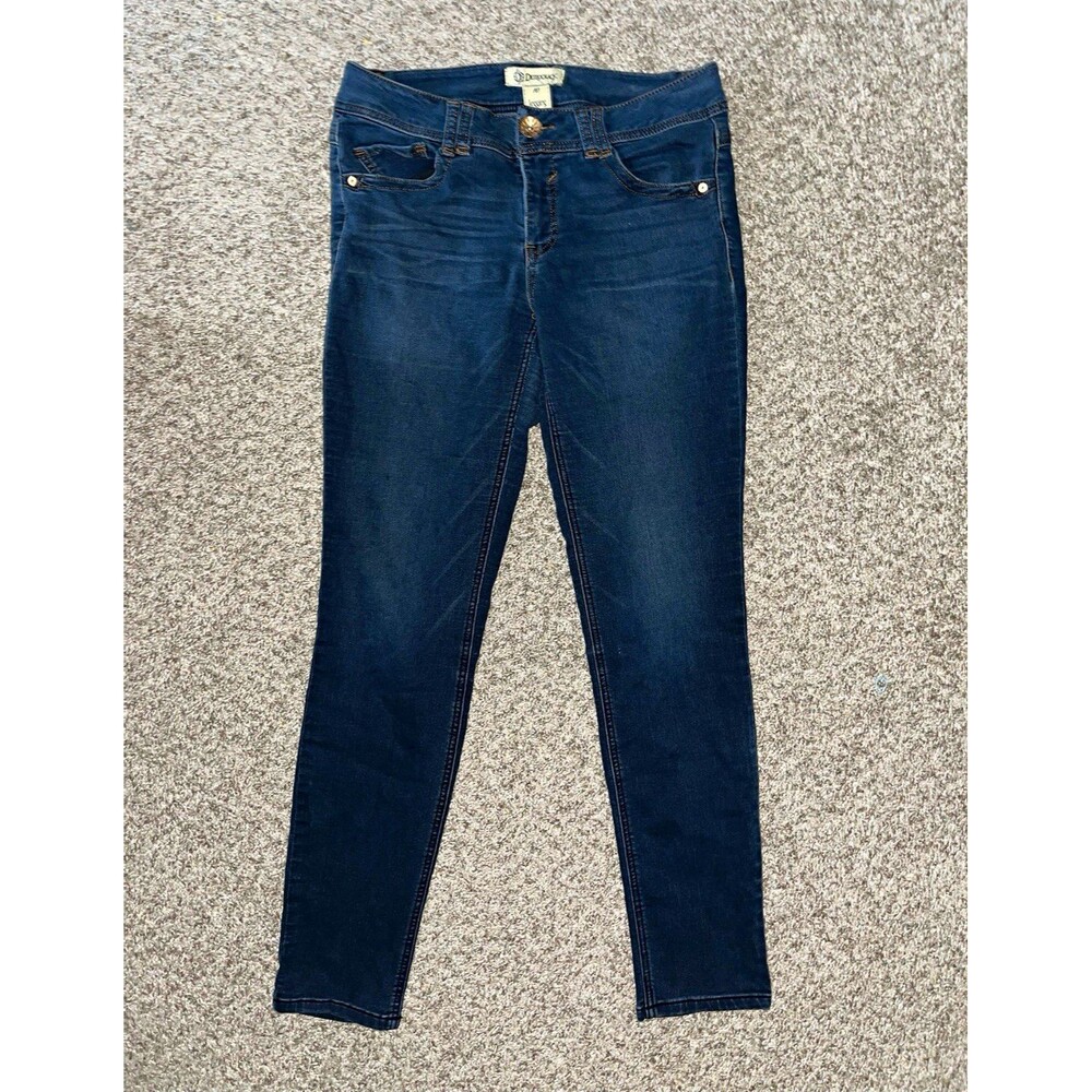 Democracy Jegging Women’s Jeans Size 10 Dark Wash Blue Slim Fit Stretch Pockets